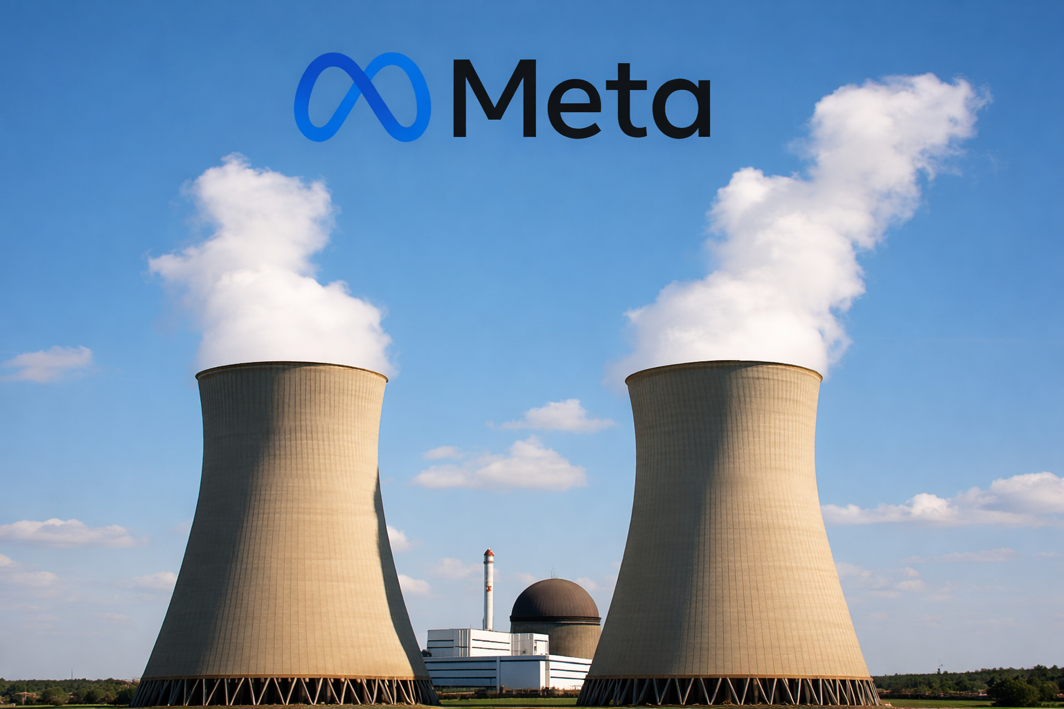 Meta Bets Big on Nuclear to Fuel AI Future