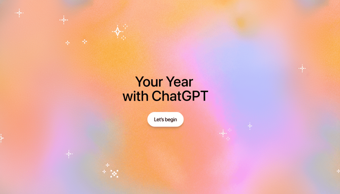 OpenAI Rolls Out Year-End Recaps for ChatGPT Users