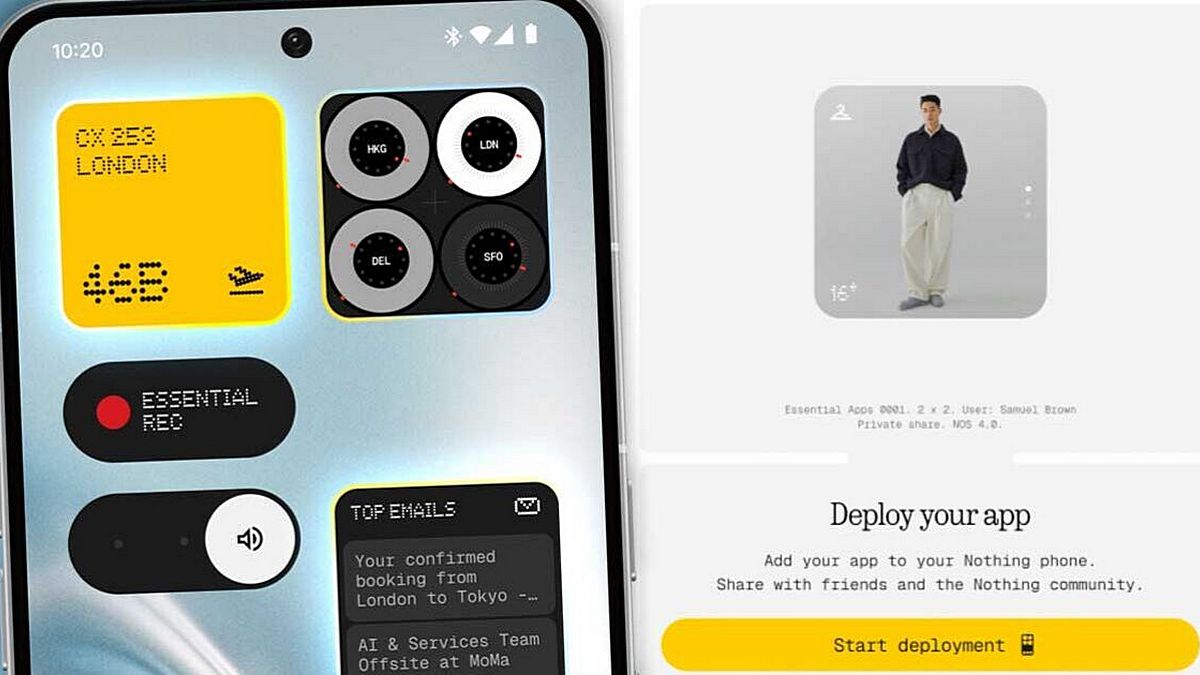 Nothing Launches AI-Powered Essential Apps Builder in Beta