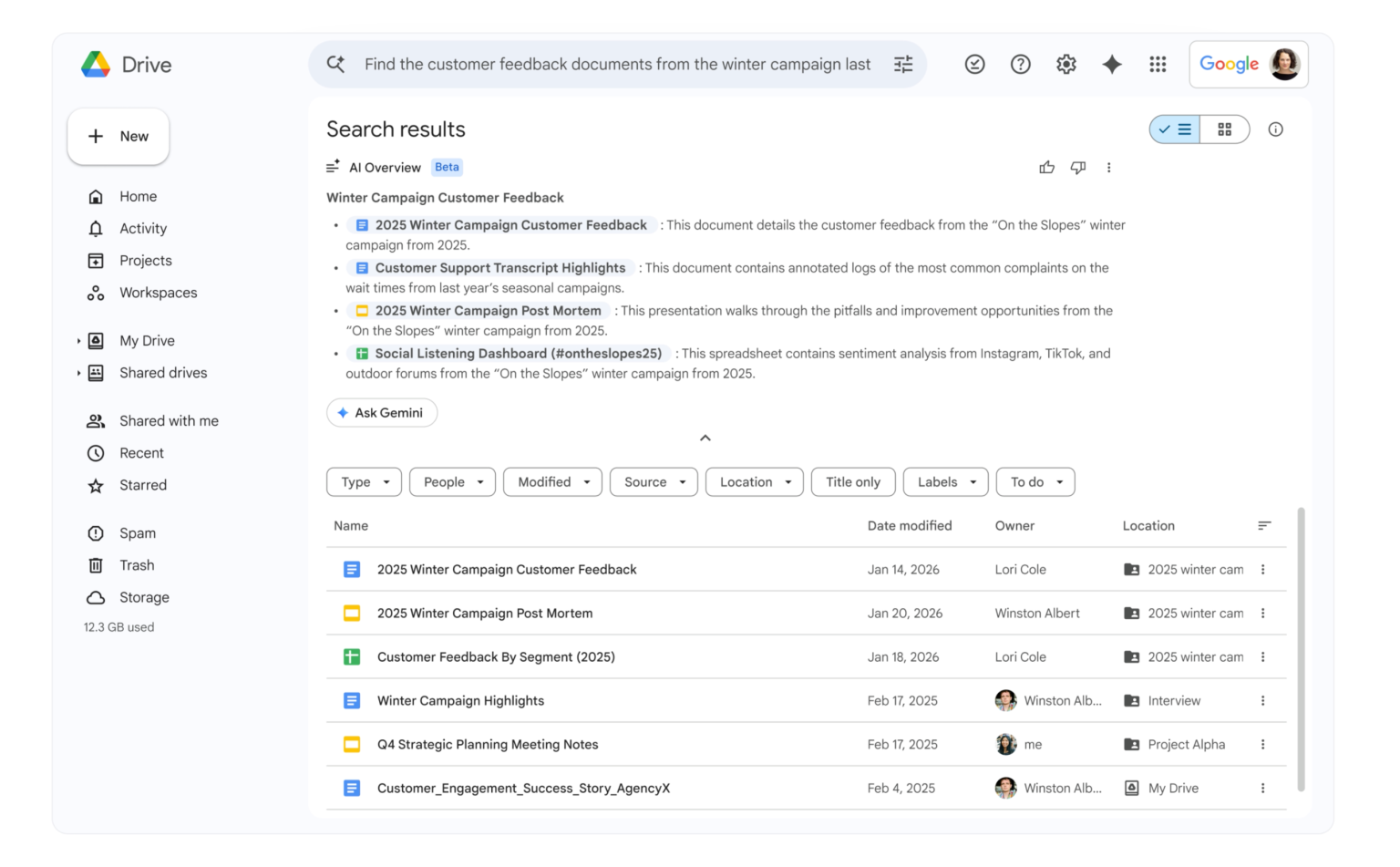 Google Adds New Gemini AI Features to Docs, Sheets, Slides and Drive