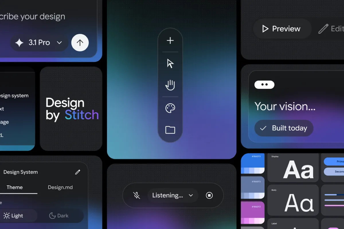 Google Upgrades Stitch With AI-Native Design Canvas and Design Agent