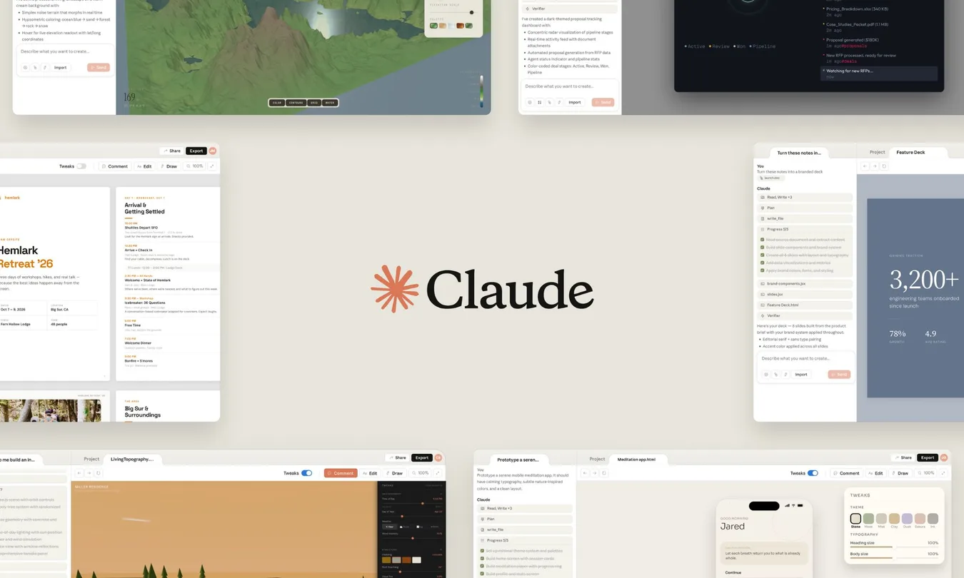 Claude Design: Anthropic’s New AI Tool Creates Slides, Prototypes, and More