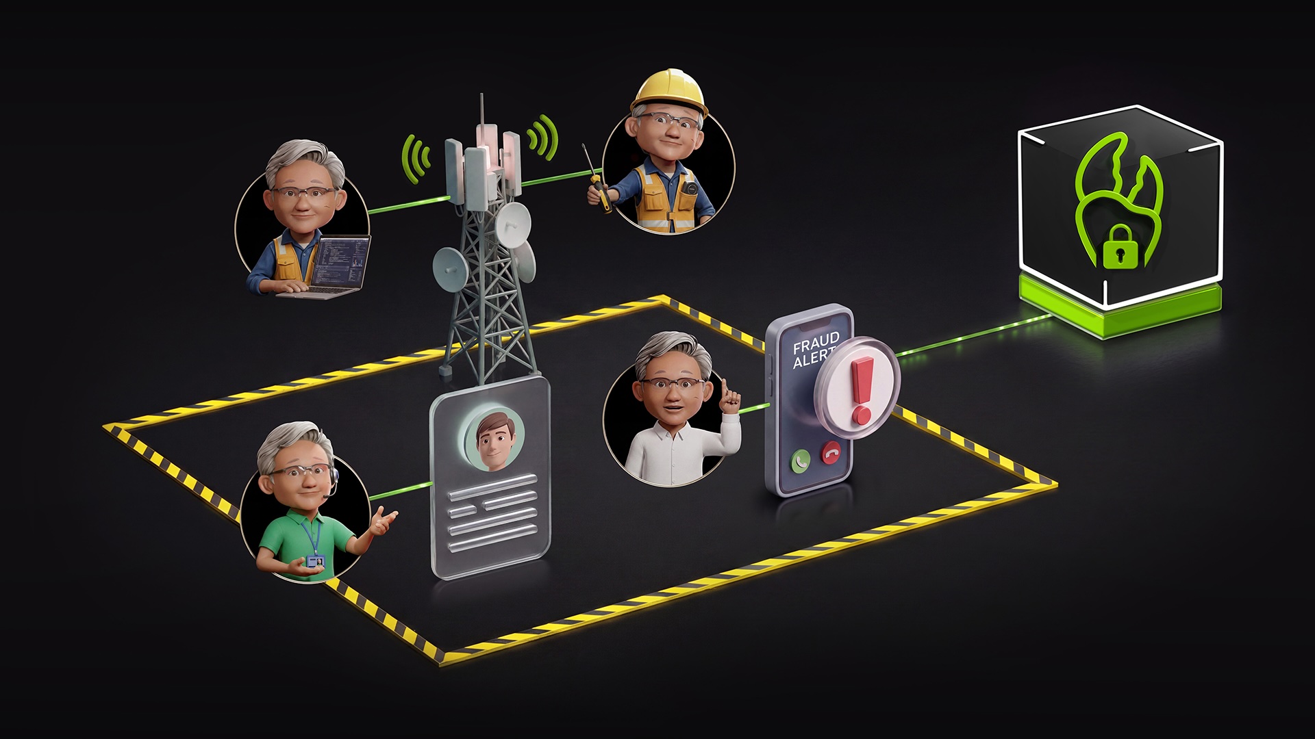 The Future of Telecom? NVIDIA Unveils AI Agents That Can Manage Networks