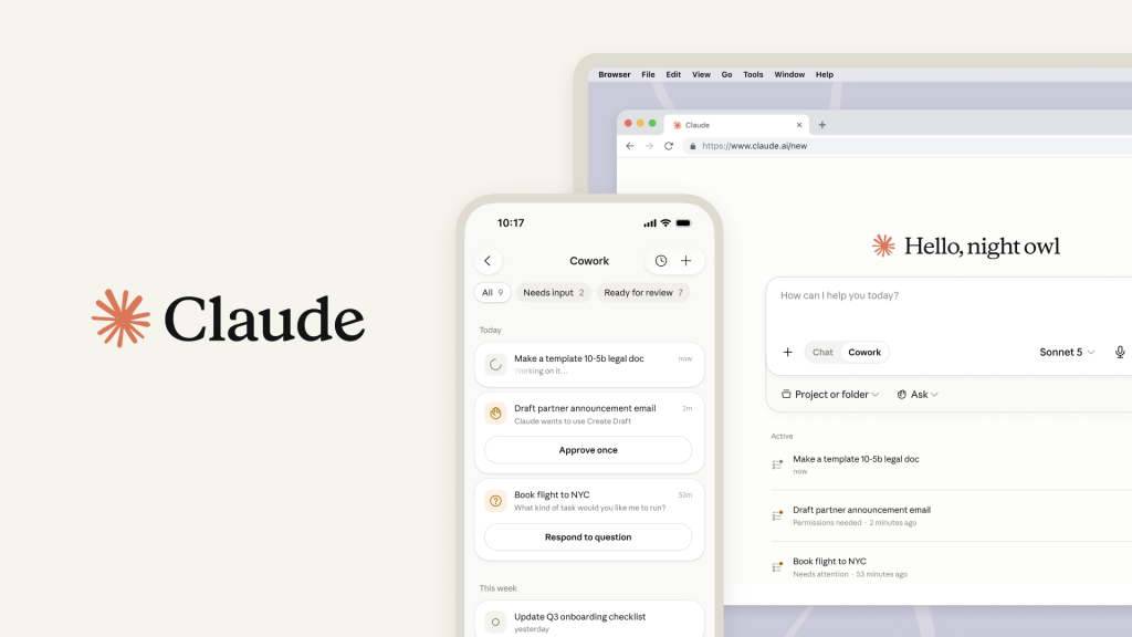 Claude Cowork Goes Cloud-Based as Anthropic Expands AI Agent Across Devices