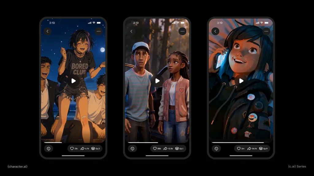 Character.AI Adds AI Microdramas as It Expands Beyond Chatbots