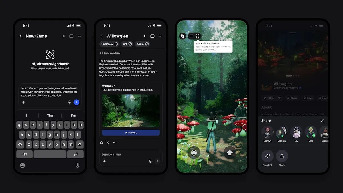 Roblox Unveils AI-Powered Build Tool for Mobile Game Creation