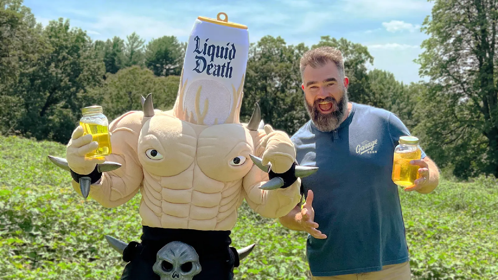 Liquid Death and Garage Beer Target AI Data Center Water Use in New Campaign