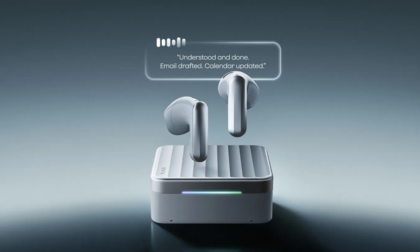 Plaud One AI Earbuds Open for Preorder With eSIM and AI Agent Features