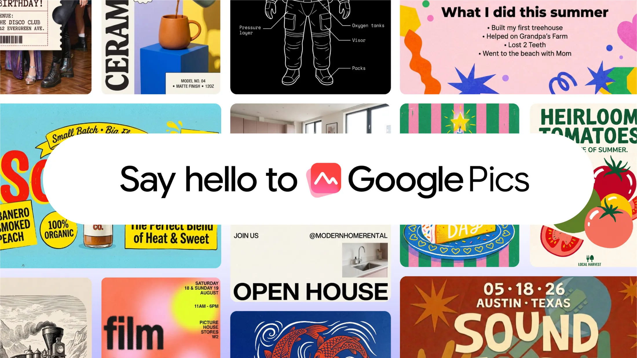 Google Introduces Pics for AI Image Creation Across Workspace