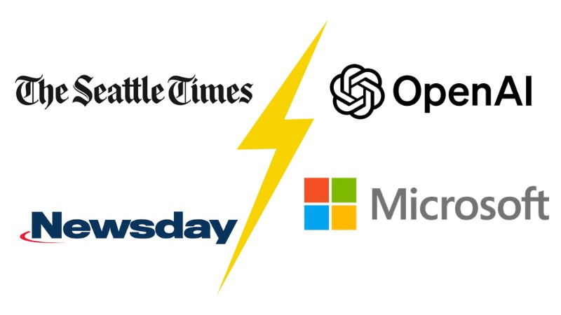 Seattle Times and Newsday Sue OpenAI and Microsoft Over AI Training