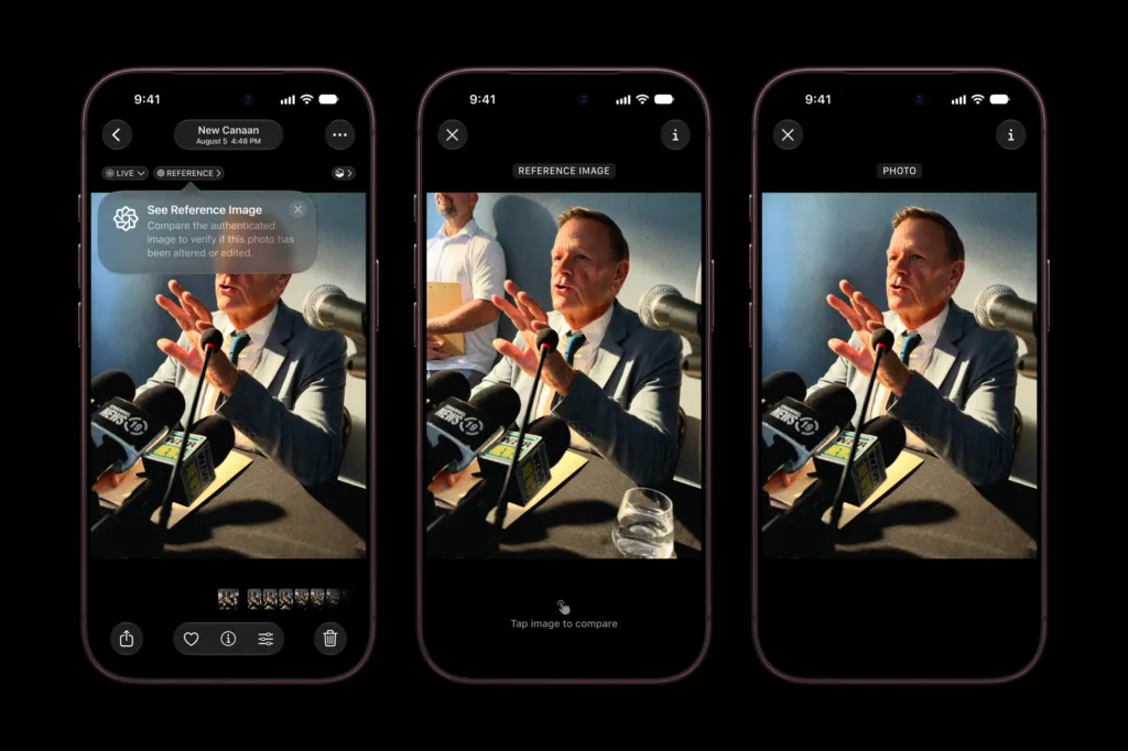 iPhone 18 Pro Gets Reference Image Feature to Authenticate Photos and AI Edits