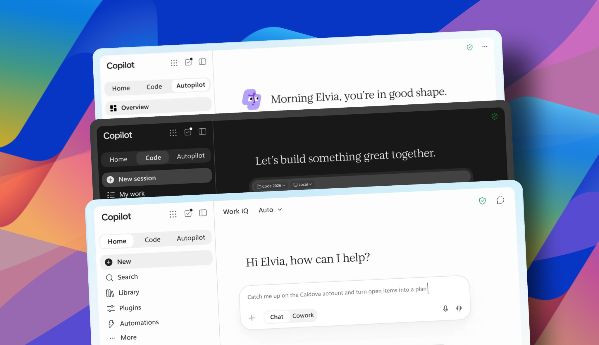 Microsoft Redesigns Copilot With Home, Code and Autopilot in One App