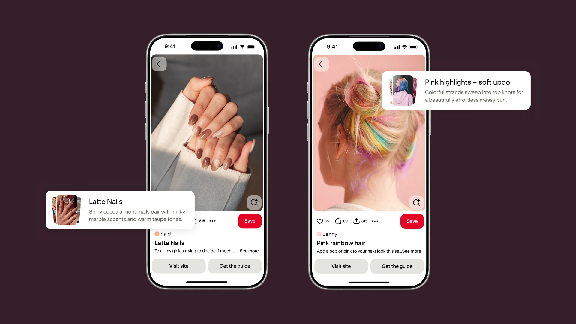 Pinterest Beauty Guides Use AI to Help Users Recreate Hair and Nail Looks