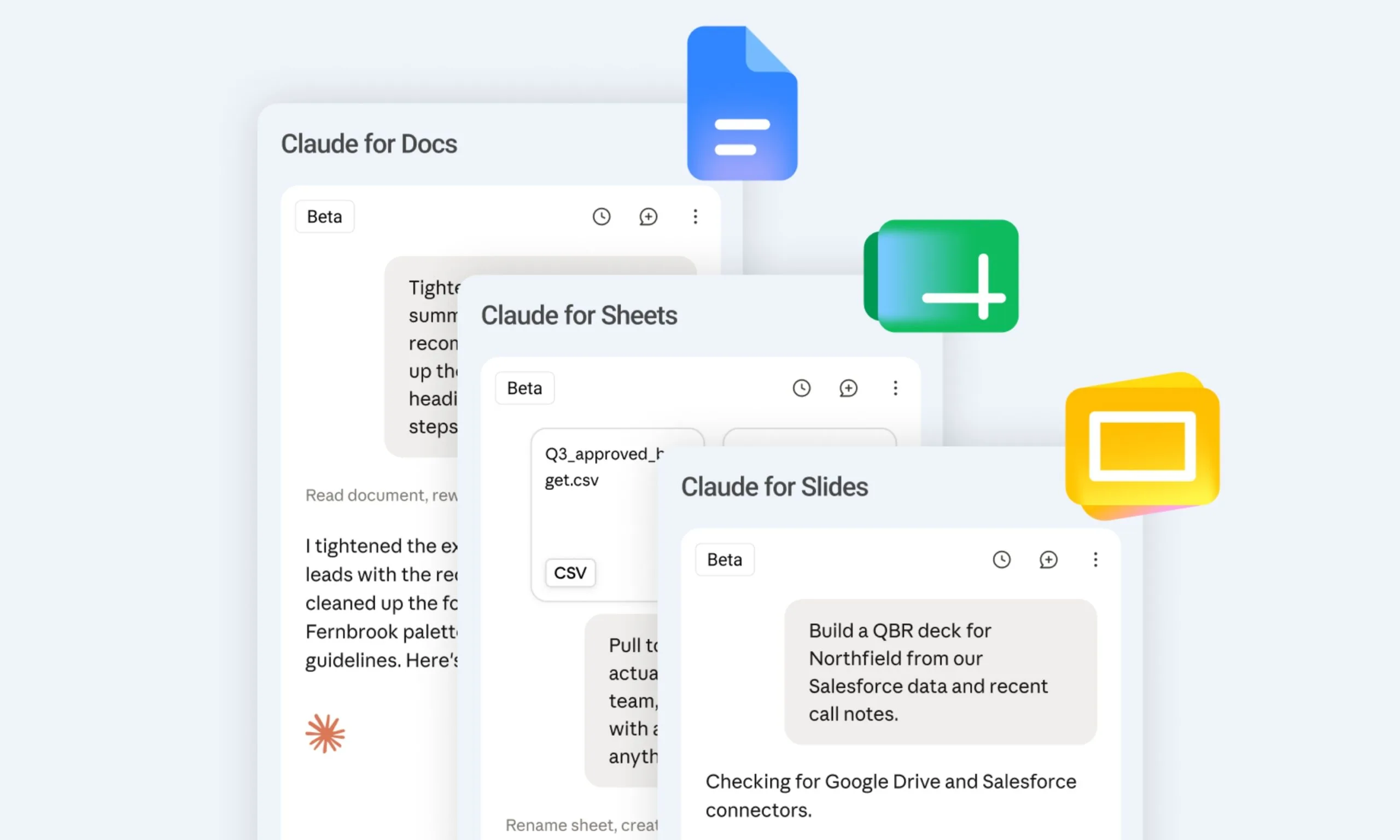 Anthropic Brings Claude Directly Into Google Docs, Sheets and Slides