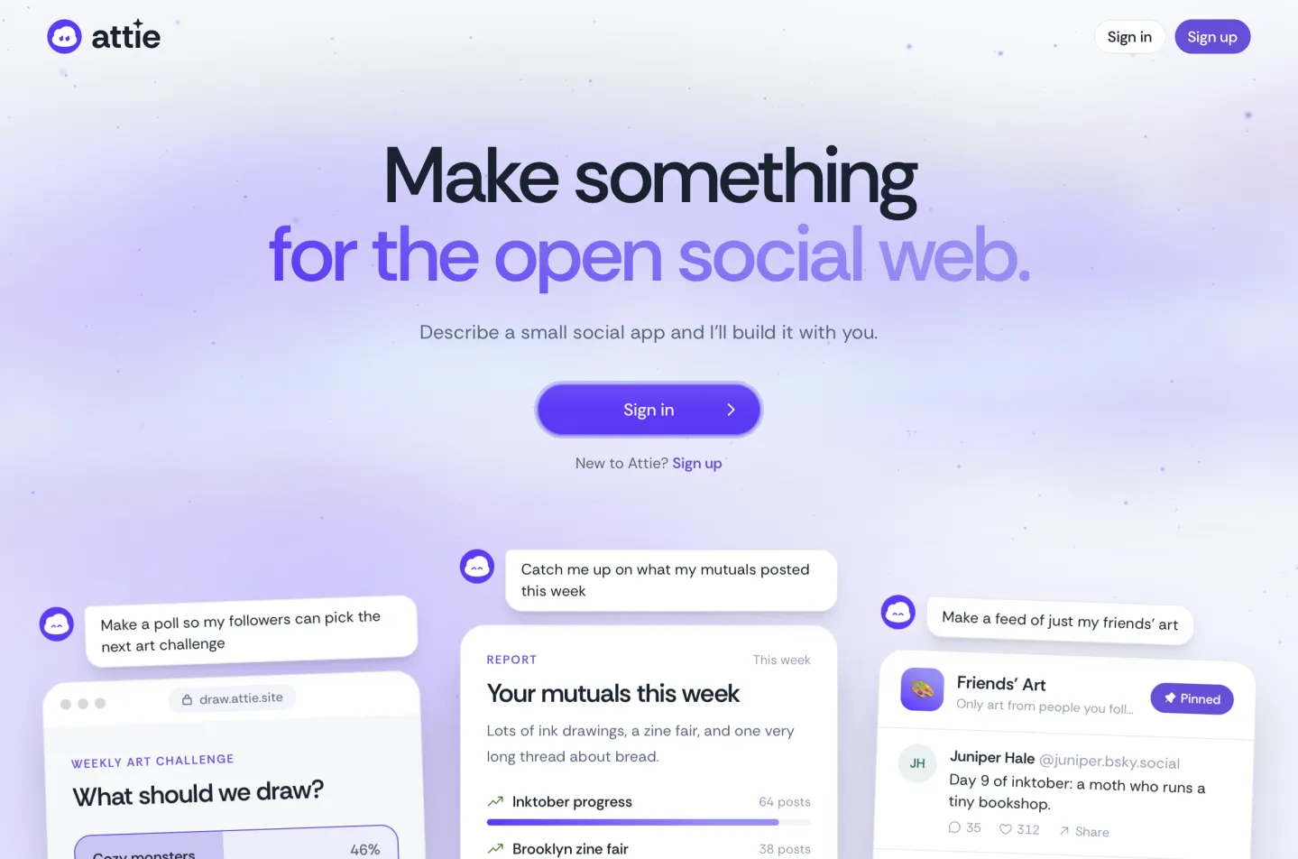 Bluesky’s Attie Now Lets Users Create Games, Polls and Apps With AI