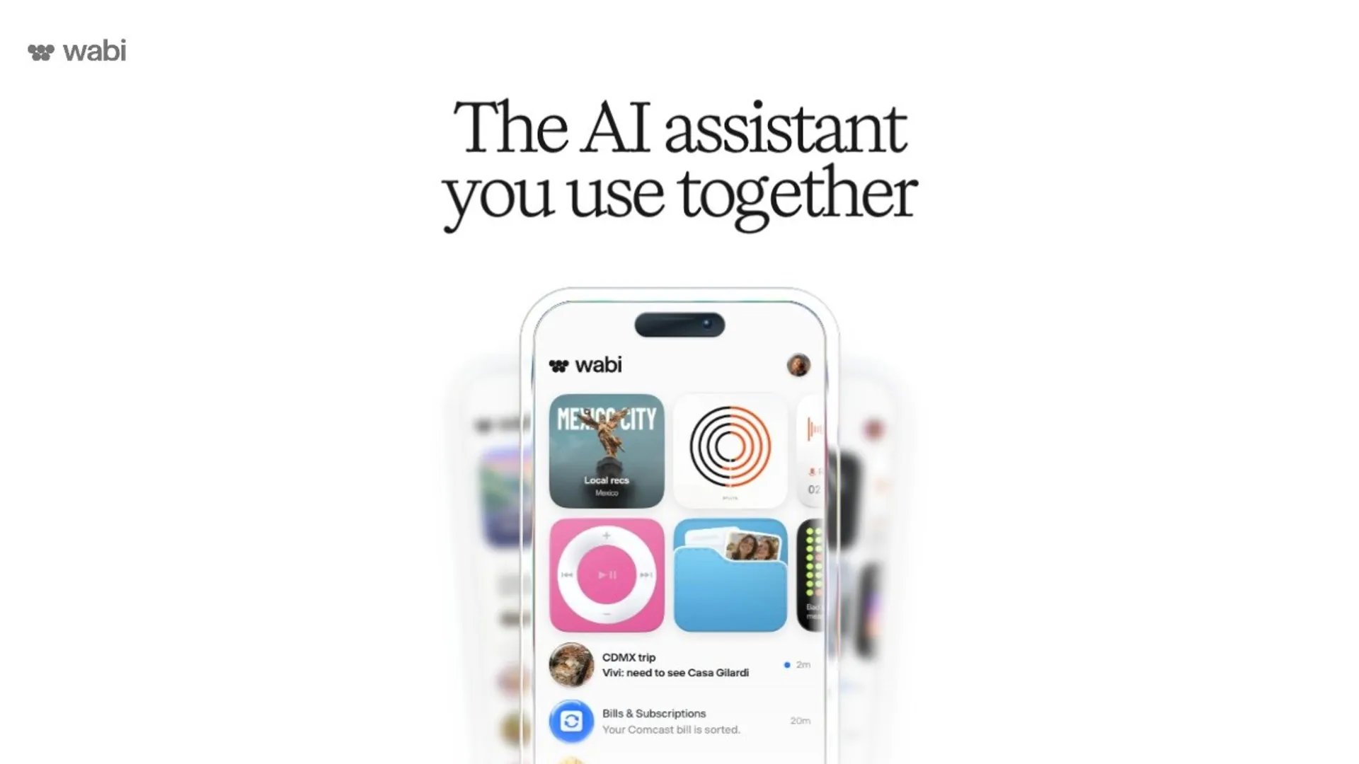 Wabi AI Launches Publicly With Personal Assistants That Build Apps and Complete Tasks
